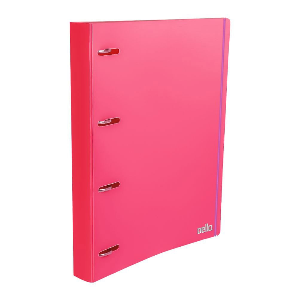 Pasta Fichário PP Full Color Pink 5037.Q - Delo