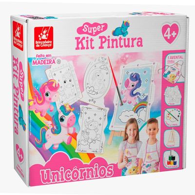 Super Kit Pintura Unicórnios BDC UNICA