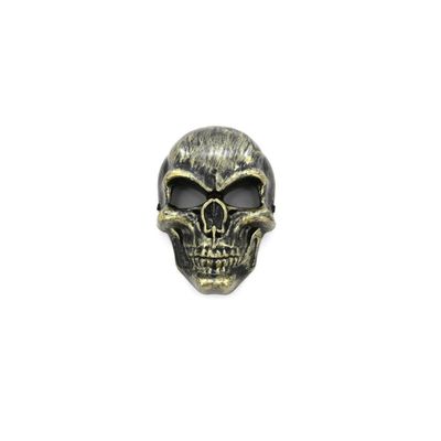 Máscara de Halloween Le Caveira Dourada UNICA