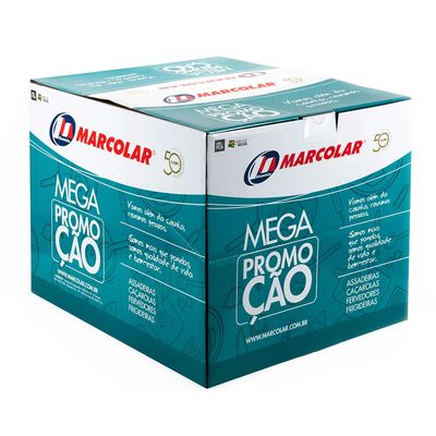 Feirinha Panelas e Cacarolas Antiaderente Marcolar Grafite UNICA