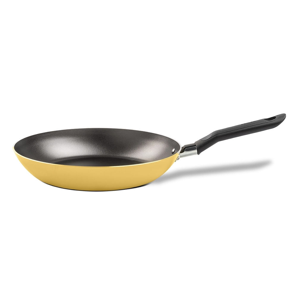 Frigideira Antiaderente Brinox Fun Mostarda 16cm