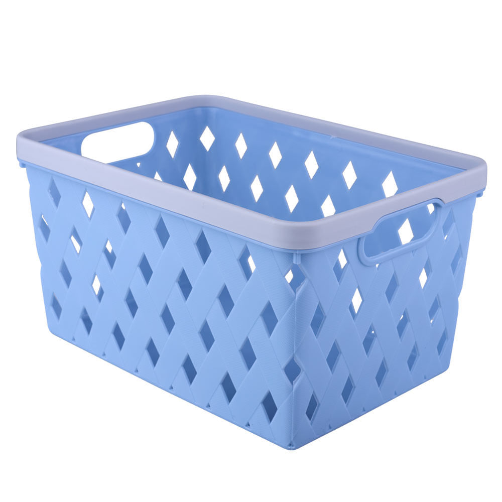Cesto Organizador Cazza Grid Plástico 6,5L