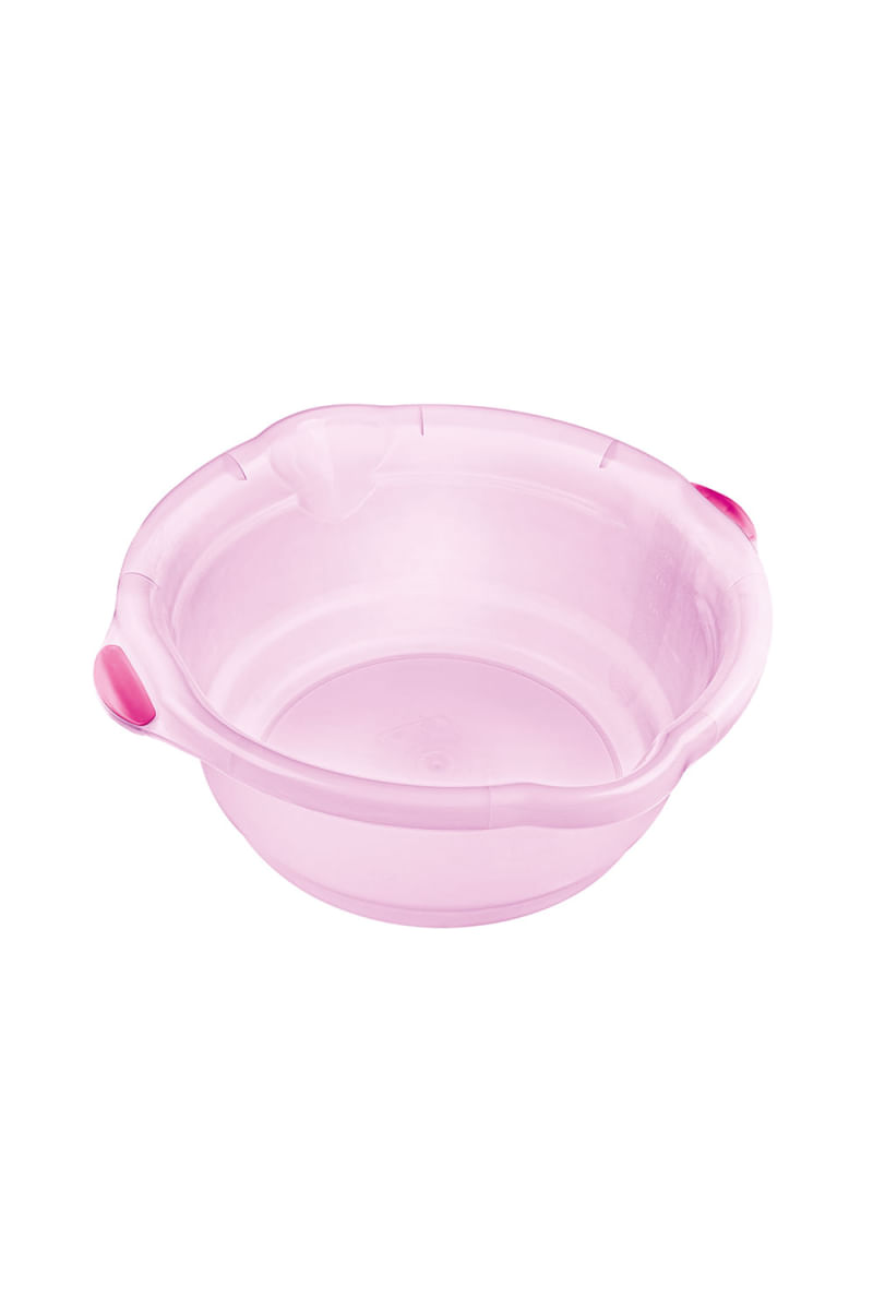 Bacia Sanremo Plástico Infantil Rosa 27,5l