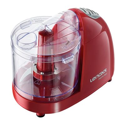 Miniprocessador de Alimentos Lenoxx Pratic Red PMP435 2 em 1 - 220V UNICA / 220V