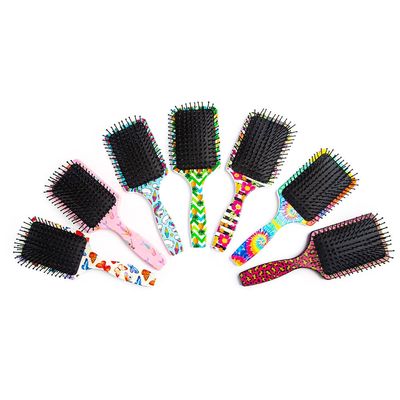 Escova de Cabelo Escobel Quadrada Estampada UNICA