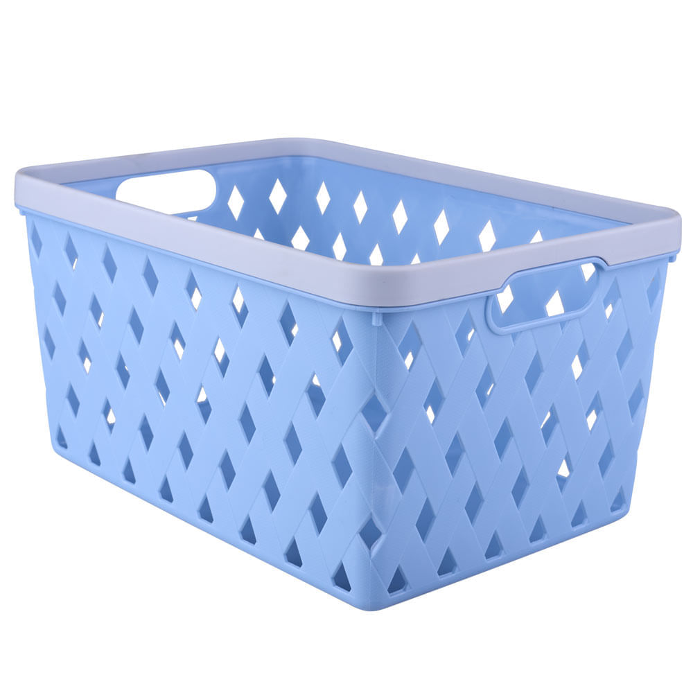 Cesto Organizador Cazza Grid Plástico 10L
