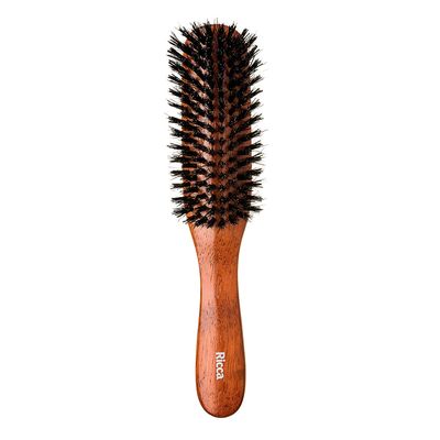 Escova de Cabelo Ricca Madeira Salon Reta UNICA