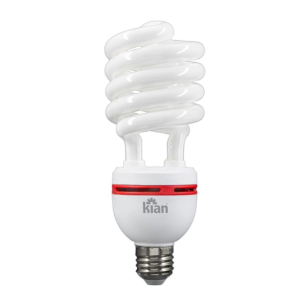 Lâmpada Espiral Kian Branca - 32W 127V