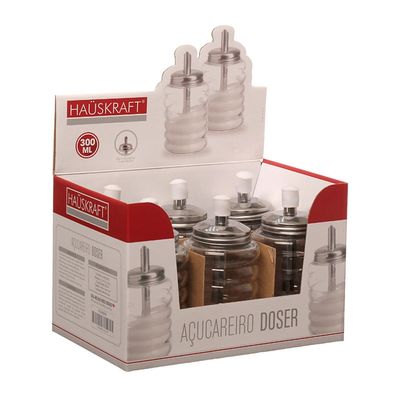 Açucareiro Hauskraft Doser em Vidro 300ml UNICA