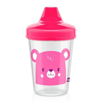 Copo Infantil Lillo Fiona Rosa 207ml UNICA