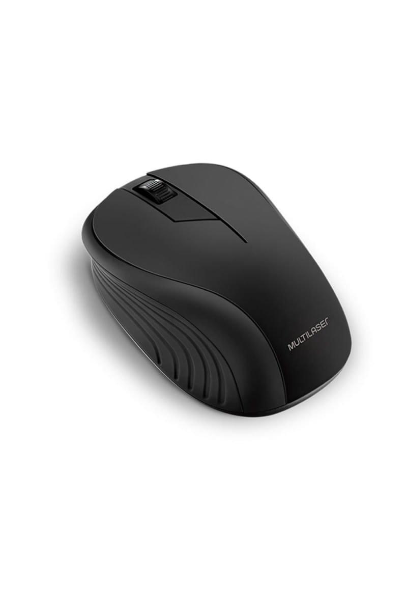 Mouse Multilaser sem Fio Preto MO212