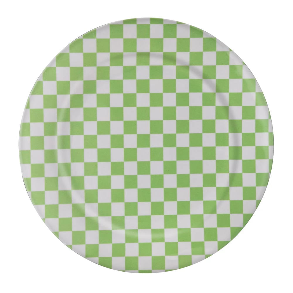 Prato Raso Le Chess em Melamina Colorido 26cm