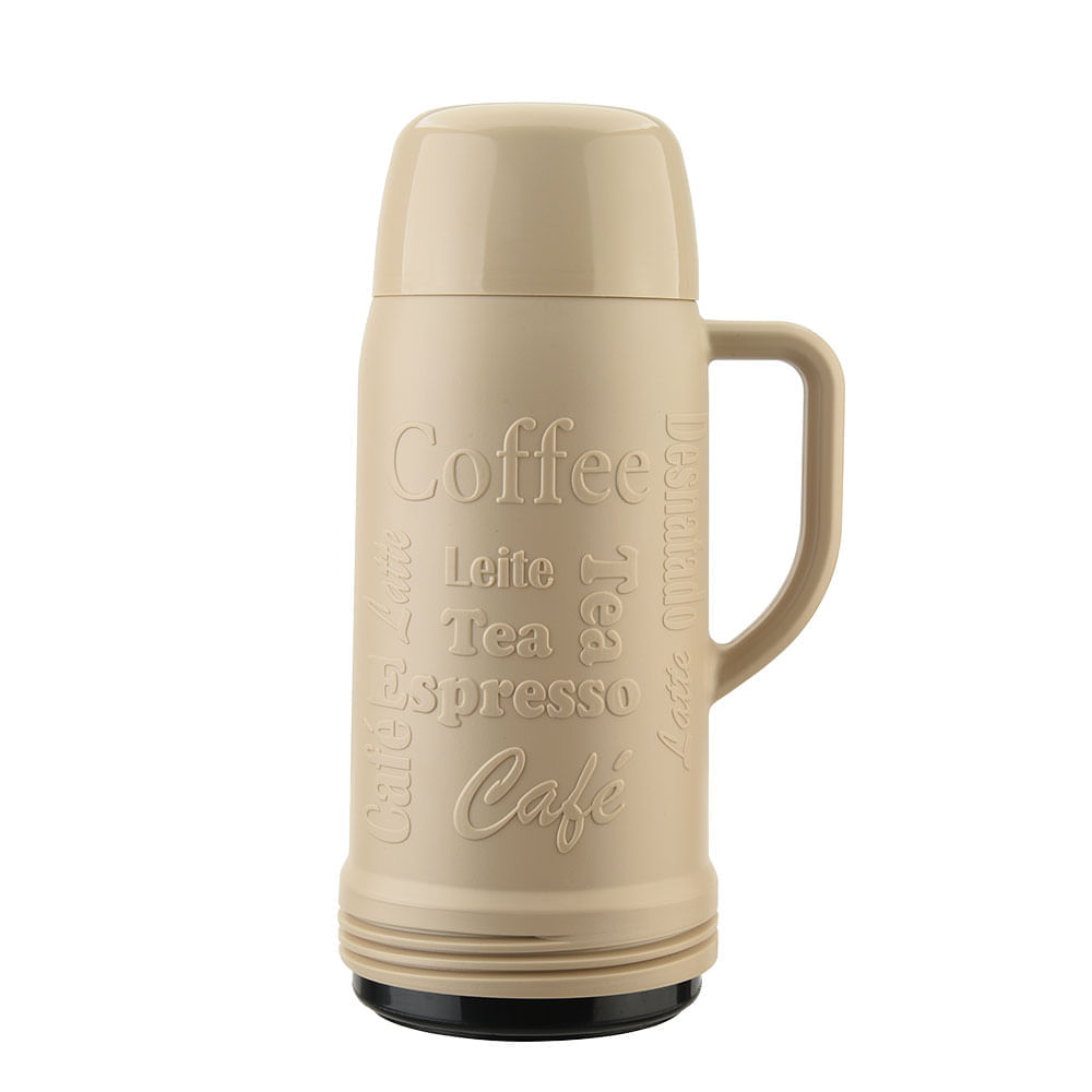 Garrafa Térmica Invicta Arábica Cappuccino 1L