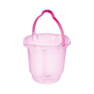 Balde Sanremo Plástico Infantil Rosa 15l UNICA