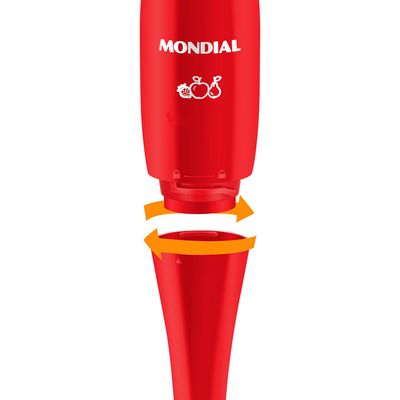 Mixer Pratic Mondial M-15-R 200W Vermelho - 127V UNICA / 110V