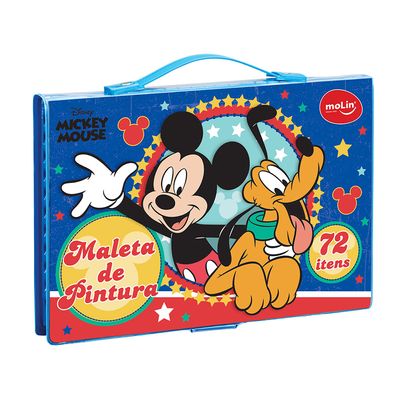 Maleta de Pintura Molin Disney Mickey com 72 Peças UNICA