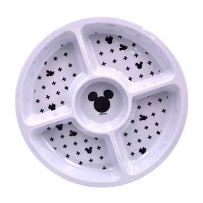 Pestiqueira de Melamina Le com 5 Divisórias Mickey Snacks UNICA