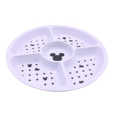Pestiqueira de Melamina Le com 5 Divisórias Mickey Snacks UNICA