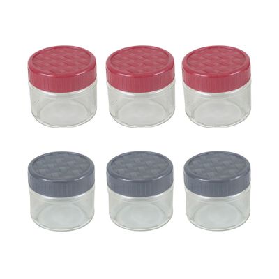 Conjunto de Potes Le Spice de Vidro com 3 Peças UNICA