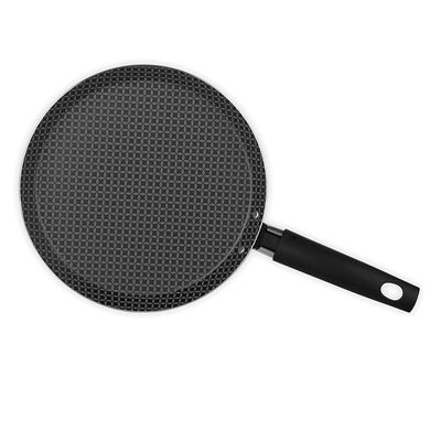 Panquequeira Antiaderente Multiflon Preta 22cm UNICA