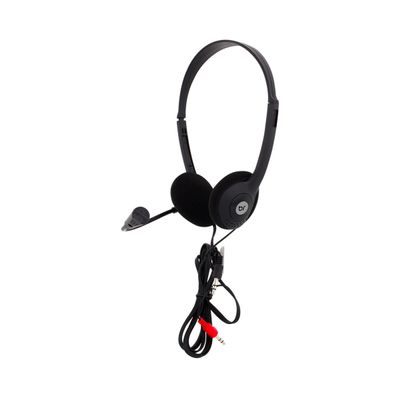 Headset Bright Office Haste Regulável e Microfone Preto 010 UNICA