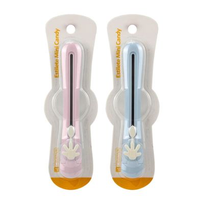 Estilete Mini Retrátil Le Stylo Candy Colors 8x2cm - Item Sortido UNICA