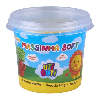 Massa de Modelar Canson Soft Uti Guti Amarela 140g UNICA