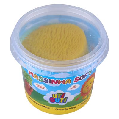 Massa de Modelar Canson Soft Uti Guti Amarela 140g UNICA