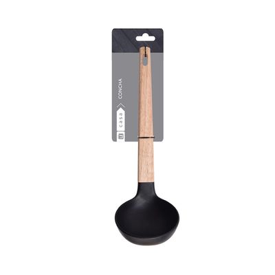 Concha Le Wood em Nylon Preto UNICA