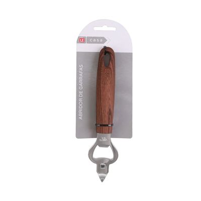 Abridor de Lata e Garrafa em Inox Le Madeira UNICA
