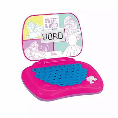 Laptop Infantil Candide Barbie Bilíngue UNICA