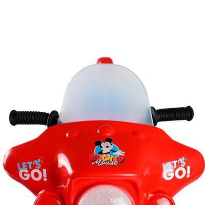 Mini Moto Mickey Disney Vermelha