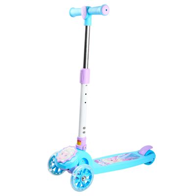 Patinete 3 Rodas Frozen Disney Azul Claro