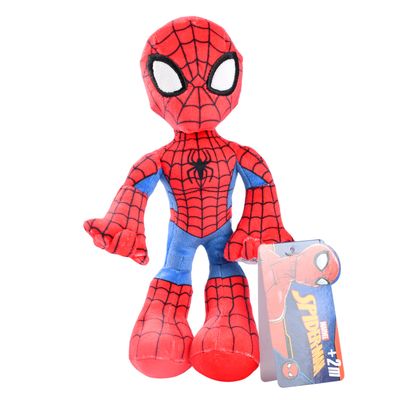 Pelúcia Homem Aranha 20cm Disney Vermelho