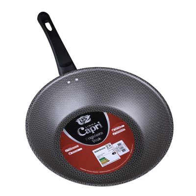 Frigideira 28cm AA WOK Grafite Luz UNICA