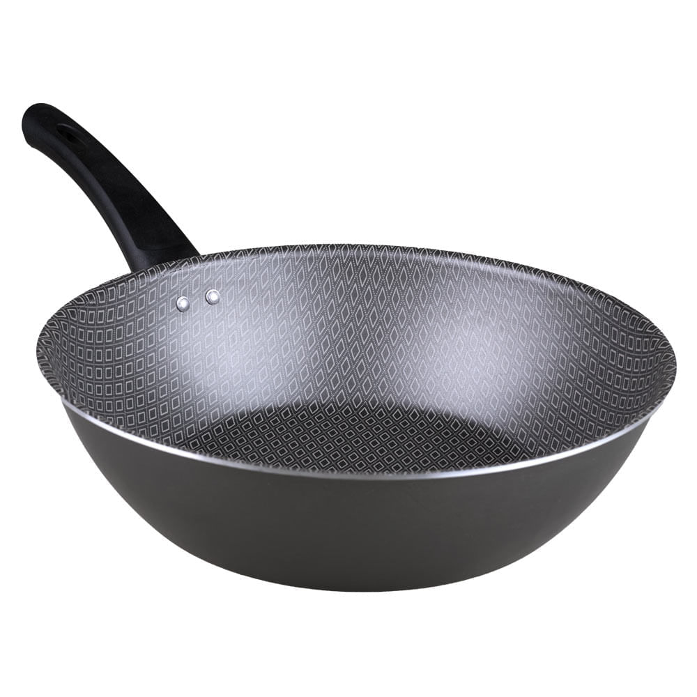 Frigideira 28cm AA WOK Grafite Luz