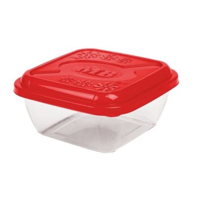 Pote Plástico Quadrado MB Everyday 800ml - Item Sortido UNICA