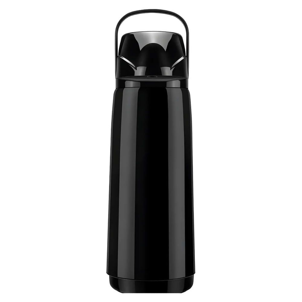 Garrafa Termica AIR POT PP SLIM Invicta 1,8L - 100200010105 Preto