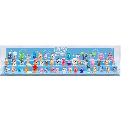 Kit 2 Bonecos Colecionáveis Surpresa Bluey Fuzzies