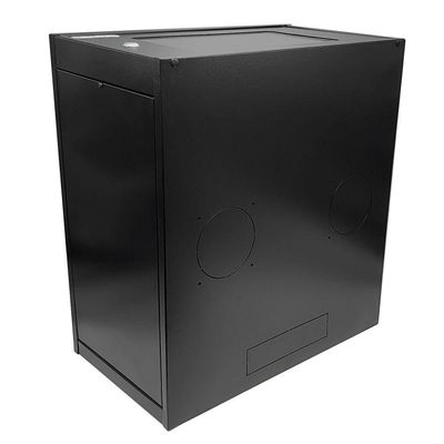 Mini Rack De Parede 19 Gforce, 6u X 570mm, Visor De Acrílico, Preto - 767