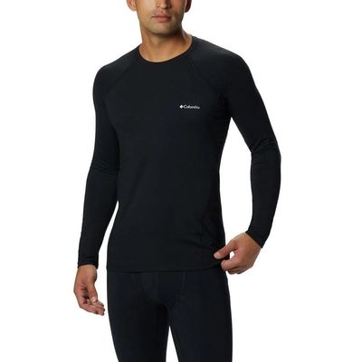 Camisa Térmica Columbia Midweight Stretch Long Sleeve Masculina P / Preto