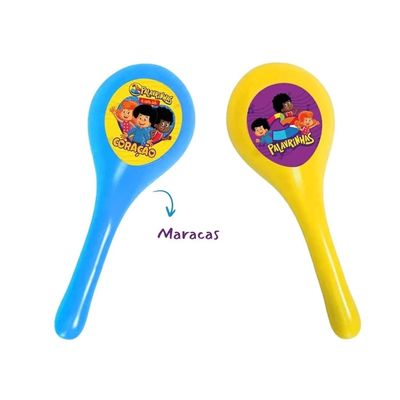 KIT MUSICAL DA AMIZADE 6 INSTRUMENTOS 3 PALAVRINHAS - WINFUN