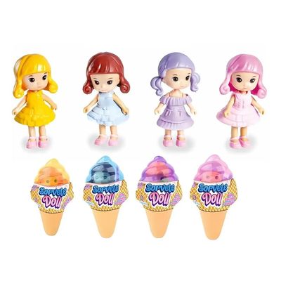 BONECA SORVETE DOLL COM CHEIRINHO DE FRUTA 9 CM - POLIBRINQ