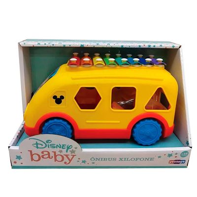 BRINQUEDO MUSICAL ONIBUS XILOFONE DISNEY BABY - WINFUN