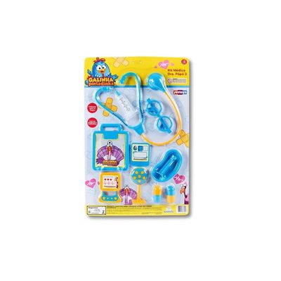 KIT MEDICO DRA POPO II GALINHA PINTADINHA SORTIDO - WINFUN