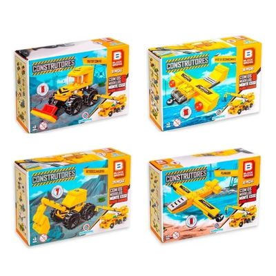 BRINQUEDO DE MONTAR FORCA MAXIMA CONSTRUCAO DIVERSOS - POLIBRINQ