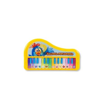 TECLADO HOLOGRAFICO ANIMAL DA POPO GALINHA PINTADINHA - WINFUN