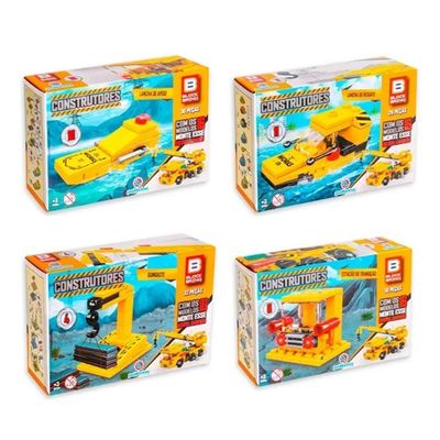 BRINQUEDO DE MONTAR FORCA MAXIMA CONSTRUCAO DIVERSOS - POLIBRINQ