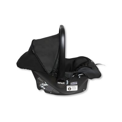 CARRINHO DE BEBE NIVOLA + BEBE CONFORTO ZION PRETO SOLAR - INFANTI