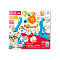 ANDADOR VOLANTINHO COM LUZ E SOM 3 EM 1 COLORIDO - WINFUN